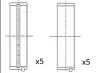 Kurbelwellenlager FAI AutoParts BM1028-STD