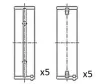 Kurbelwellenlager FAI AutoParts BM1029-STD