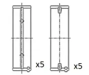 Kurbelwellenlager FAI AutoParts BM1029-STD