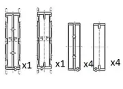 Kurbelwellenlager FAI AutoParts BM1033-STD