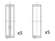 Kurbelwellenlager FAI AutoParts BM1038-STD