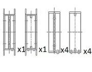 Kurbelwellenlager FAI AutoParts BM1040-STD