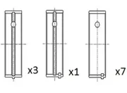 Kurbelwellenlager FAI AutoParts BM1051-025