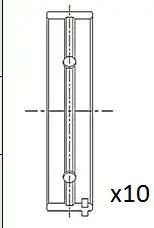 Kurbelwellenlager FAI AutoParts BM1052-STD