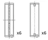 Kurbelwellenlager FAI AutoParts BM1060-STD