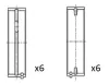 Kurbelwellenlager FAI AutoParts BM1062-025