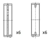 Kurbelwellenlager FAI AutoParts BM1062-025