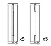 Kurbelwellenlager FAI AutoParts BM1066-025