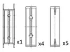 Kurbelwellenlager FAI AutoParts BM1113-STD