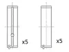 Kurbelwellenlager FAI AutoParts BM1130-025