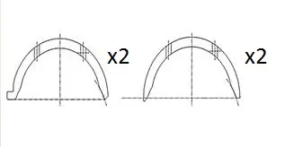Distanzscheibe, Kurbelwelle FAI AutoParts BT3012-STD