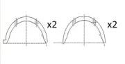 Distanzscheibe, Kurbelwelle FAI AutoParts BT3012-STD