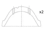 Distanzscheibe, Kurbelwelle FAI AutoParts BT3013-STD