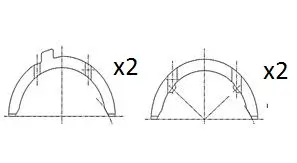 Distanzscheibe, Kurbelwelle FAI AutoParts BT3015-STD