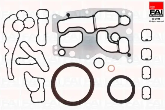 Dichtungssatz, Kurbelgehäuse FAI AutoParts CS1756 Bild Dichtungssatz, Kurbelgehäuse FAI AutoParts CS1756