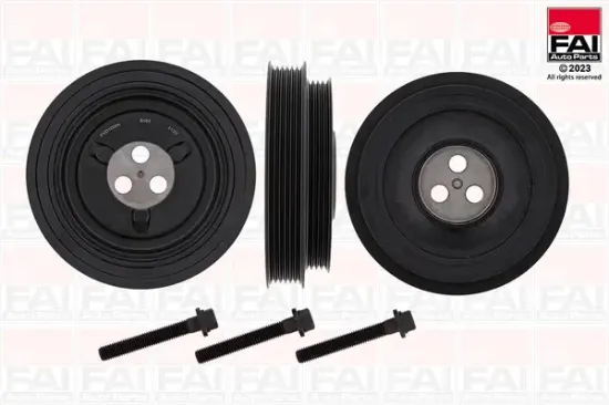 Riemenscheibensatz, Kurbelwelle FAI AutoParts FVD1009K Bild Riemenscheibensatz, Kurbelwelle FAI AutoParts FVD1009K