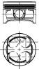 Kolben FAI AutoParts PK94-000