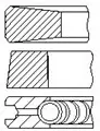 Kolbenringsatz FAI AutoParts PR101-000