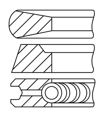 Kolbenringsatz FAI AutoParts PR27-000