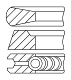 Kolbenringsatz FAI AutoParts PR27-000