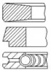 Kolbenringsatz FAI AutoParts PR37-000
