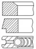 Kolbenringsatz FAI AutoParts PR68-000