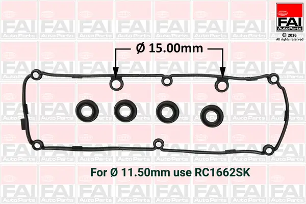 Dichtung, Zylinderkopfhaube FAI AutoParts RC1663SK