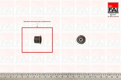 Umlenk-/Führungsrolle, Zahnriemen FAI AutoParts T8806 Bild Umlenk-/Führungsrolle, Zahnriemen FAI AutoParts T8806