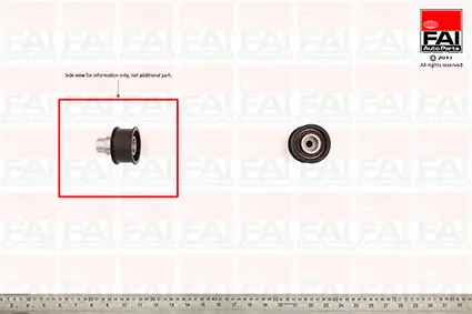 Umlenk-/Führungsrolle, Zahnriemen FAI AutoParts T9263 Bild Umlenk-/Führungsrolle, Zahnriemen FAI AutoParts T9263