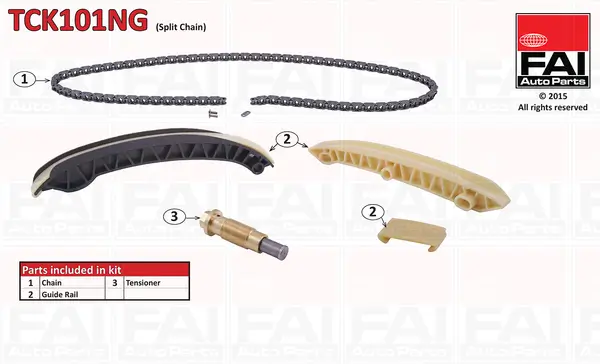 Steuerkettensatz oben FAI AutoParts TCK101NG