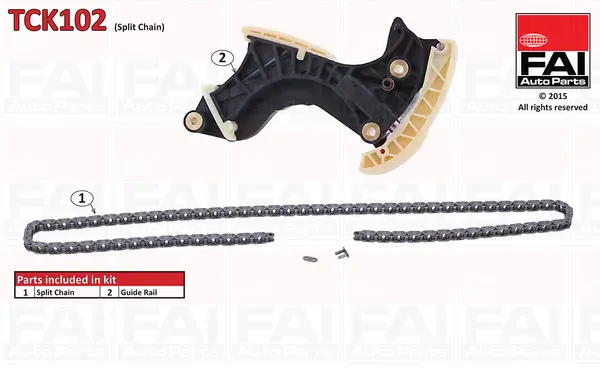 Steuerkettensatz unten FAI AutoParts TCK102