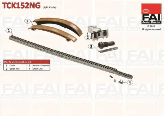 Steuerkettensatz oben FAI AutoParts TCK152NG Bild Steuerkettensatz oben FAI AutoParts TCK152NG