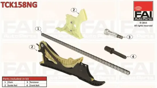 Steuerkettensatz oben FAI AutoParts TCK158NG Bild Steuerkettensatz oben FAI AutoParts TCK158NG