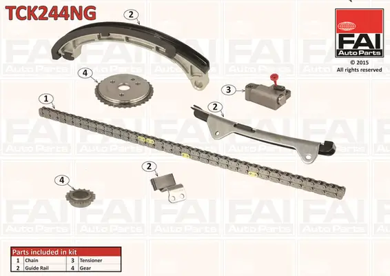 Steuerkettensatz oben FAI AutoParts TCK244NG