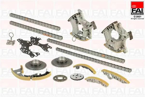 Steuerkettensatz oben unten FAI AutoParts TCK247