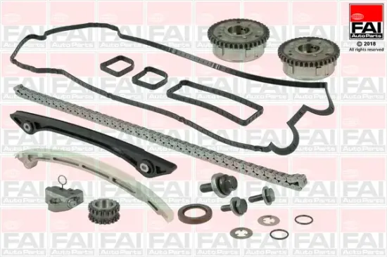Steuerkettensatz oben FAI AutoParts TCK288LVVT Bild Steuerkettensatz oben FAI AutoParts TCK288LVVT
