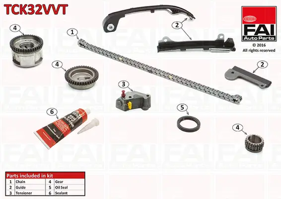 Steuerkettensatz oben FAI AutoParts TCK32VVT