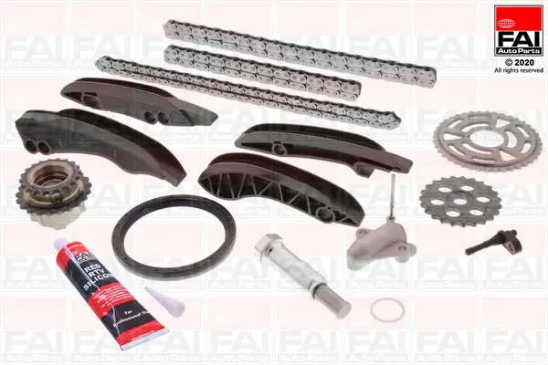 Steuerkettensatz oben unten FAI AutoParts TCK333
