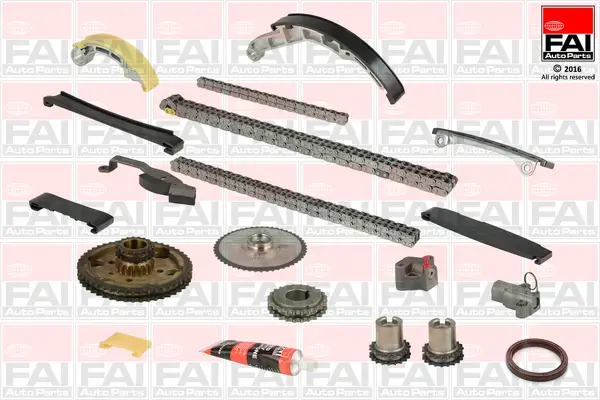 Steuerkettensatz oben unten FAI AutoParts TCK41CRD