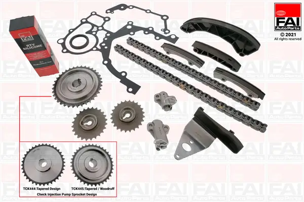Steuerkettensatz oben unten FAI AutoParts TCK445