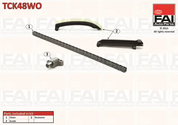 Steuerkettensatz oben FAI AutoParts TCK48WO