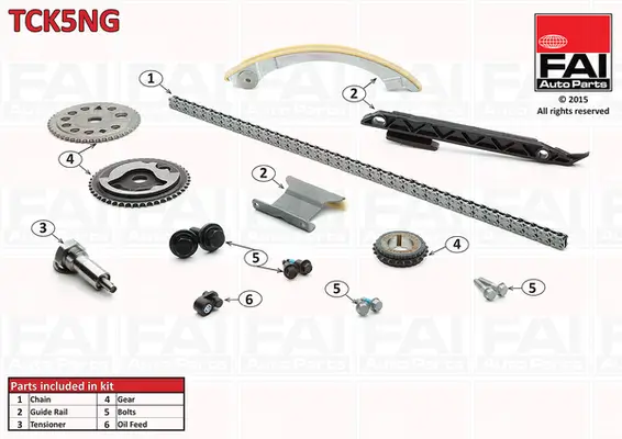 Steuerkettensatz oben FAI AutoParts TCK5NG