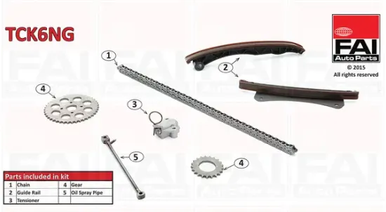Steuerkettensatz oben FAI AutoParts TCK6NG Bild Steuerkettensatz oben FAI AutoParts TCK6NG