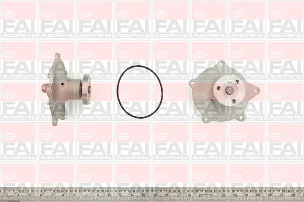 Wasserpumpe, Motorkühlung FAI AutoParts WP6163