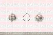 Wasserpumpe, Motorkühlung FAI AutoParts WP6429