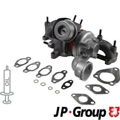 Lader, Aufladung JP GROUP 1117405200