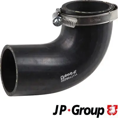 Ladeluftschlauch Mitte JP GROUP 1117708200 Bild Ladeluftschlauch Mitte JP GROUP 1117708200