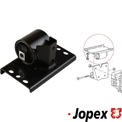 Lagerung, Schaltgetriebe vorne JP GROUP 1132400800