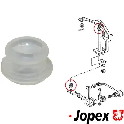 Buchse, Wähl-/Schaltstange JP GROUP 1133001100 Bild Buchse, Wähl-/Schaltstange JP GROUP 1133001100
