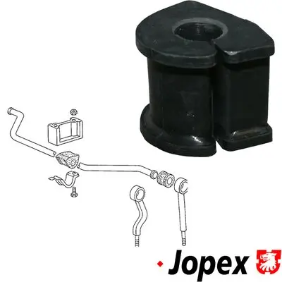 Lagerbuchse, Stabilisator vorne innen JP GROUP 1140605600
